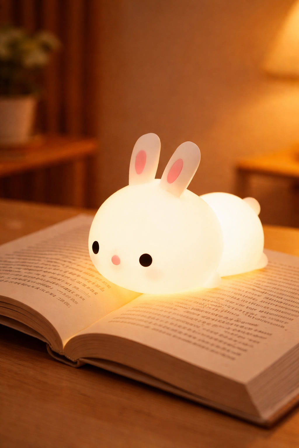 🐰 Lumii Bunny Glow – Veilleuse Lapin Silicone