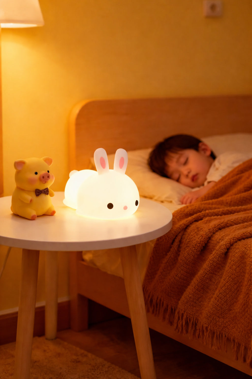 🐰 Lumii Bunny Glow – Veilleuse Lapin Silicone
